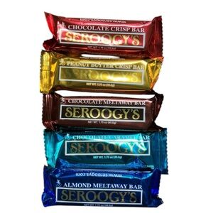 Seroogy’s Chocolate Candy Bars 5 Pack Variety Sampler NEW  IYKYK…